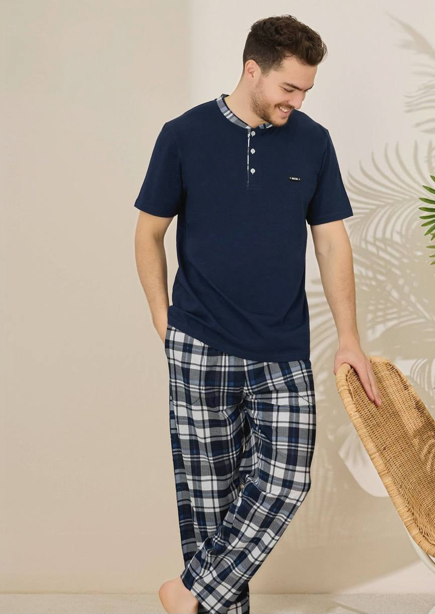 Muška pidžama kratki rukav "Pijamoni"