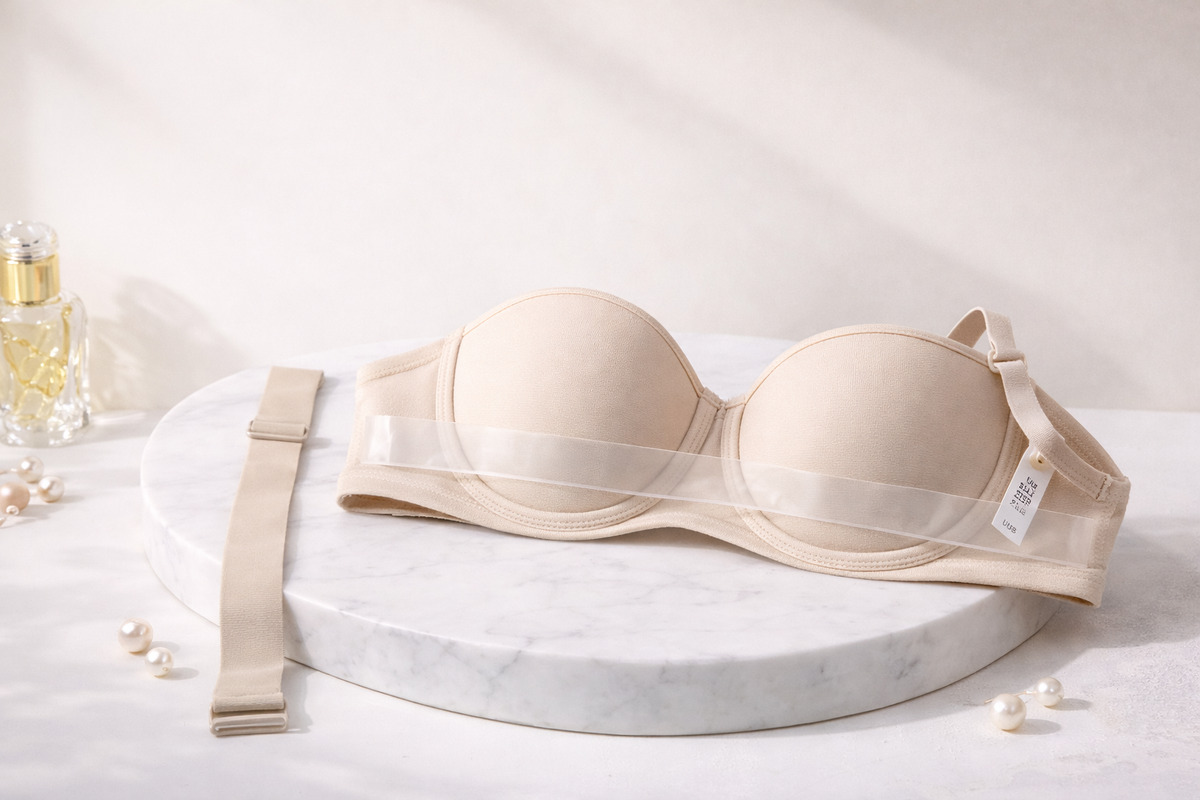 Push up brus sa silikonskom trakom strapless
